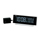 セイコークロック(SeikoClock)目覚まし時計電波デジタル交流式カラー液晶シリーズC3銀色メタリックDL207SSEIKO