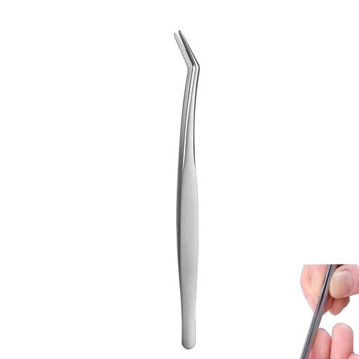 【セット内容】ピンセット1本、曲型設計:長さ約13.7 cm。 【高品質材質】高品質ステンレス材質を採用し、丈夫で耐久性があり、腐食に強く清潔で、長持ちします。 【安全設計】ピンセット先端は滑らかに処理され、感触は温和で鋭くなく、皮膚と目を効果的に保護し、使用はより安心である。 【軽くて持ち運びに便利】1本の重さは約13グラムで、コンパクトでスペースを取らず、ポーチや工具袋、ポケットに入れやすく、持ち歩くのに負担がありません。 【精密グリップ】ピンセットは人体工学設計を採用し、グリップ感が快適で指にフィットし、操作がより安定して柔軟で、微細な物体をグリップして正確で、滑り落ちにくい。 【精密グリップ】ピンセットは人体工学設計を採用し、グリップ感が快適で指にフィットし、操作がより安定して柔軟で、微細な物体をグリップして正確で、滑り落ちにくい。