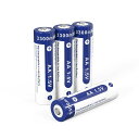 XTAR1.5VAA充電池3300MWH(2000MAH)単三形リチウム電池繰返し充電1200回(1.5VAA充電池*4)...