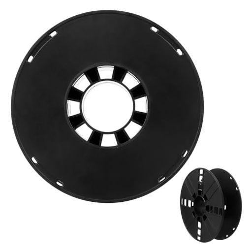 空スプールプラスチック1KGのワイヤーを収納できるスプールブラックボビン空スプールリボンプラスチッ..