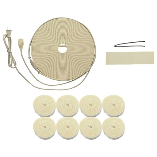 ガオナ(Gaona)これカモ凍結防止ヒーター15mサーモスタットつき(給水管の凍結防止金属管用)GA-KE022ゴー..