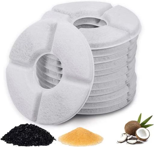 ペット用自動給水器フィルターピュアクリスタルなどの給水機に対応軟水化フィルター交換用フィルター純..