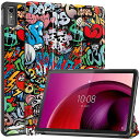 FOR LENOVO TAB7 / LENOVO TAB M10 5G / LENOVO TAB M10A 5G ケース 【LARFBULROC】軽量 薄型 PU レザー スマート カバー 耐衝撃 傷防止 ハード 背面 ケース 三つ折り スタンド(2)