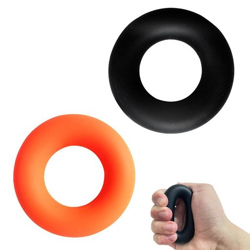 Stoooduoハンドグリップシリコン製リング型スクイーザグリッパー握力トレーニングリハビリ筋力トレスト..