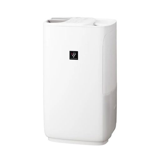 シャープ ハイブリッド式 加湿器 HV-T55-W どっちも給水 レギュラータイプ プラズマクラスター Ag イオン タンク容量 4L ホワイト系