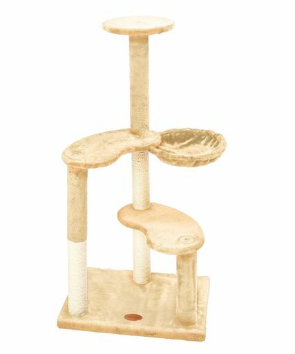 インドア 愛猫が楽しめる機能がいっぱい 【ツメとぎができる麻柱】バリバリしっかりツメがとげる 【見晴らし台】窓から景色を見渡せるちょうど良い高さ 【ハンモック】ハンモックでまったりお昼寝