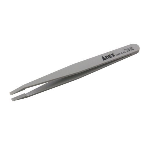 アネックス(ANEX) ピンセット プラスチック製 (先平細型)