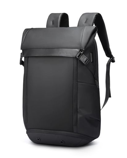 [マークライデン]MARKRYDENビジネスリュック25/36L拡張180°開口大容量リュックサックシューズ収納USB充電ポート撥水加工17.3インチPCバックパック出張旅行通学通勤登山アウトドア