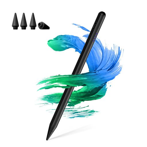 樂天商城 - Luntak スタイラスペン ipad タッチペン 軽量 タブレット ペンシル 超高感度 アップルペンシル pro 高精度 アイパッド ペン パームリジェクション/傾き感知/磁気吸着 ipad mini6 ペン 2018年以降iPa…