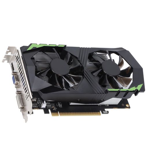グラフィックス カード 128 ビット、1250MHz 自動認識 GTX1050Ti 4G DDR5 4GB デスクトップおよびデュアル ファン デスクトップ用の耐久性のあるコンピュータ アクセサリ