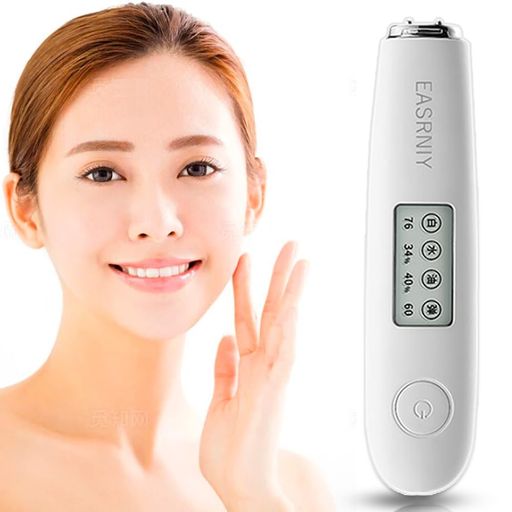 スキンチェッカー日本語の説明書肌質計肌チェッカー肌コンディション肌診断肌測定肌質水分量油分量ハリ..