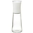 リス ペッパーミル & ソルトミル M ホワイト 140ML(黒胡椒65G) スタビアリュクス