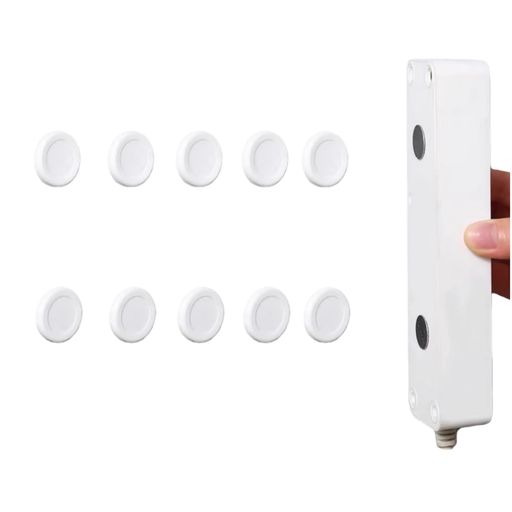 Garments Storage Implements - 磁気リモコンホルダー壁掛けマグネットリモコン収納スロットデザインリモコンラック浮かせて収納両面テープ式穴開け不要エアコンプロジェクターTVなど各種リモコンに対応小物収納家…