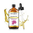 EUQEE アロマオイル エッセンシャルオイル ゼラニウム 天然100% 精油 100ML アロマディフューザー用