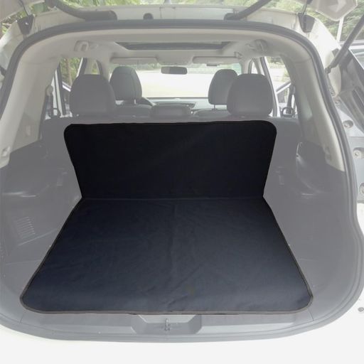 Temiry車ラゲッジマット汎用撥水トランクシート滑り止めカー汎用品荷台マット汚れに強いワンタッチバックル取付簡単トランクマット後部座席600Dオックスフォード耐久性中大型車用SUV用MP…