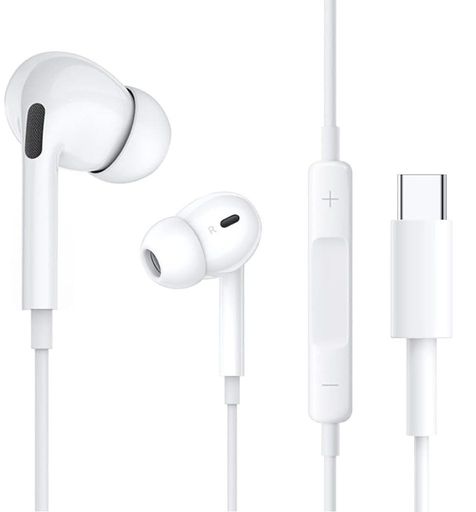 KENOCTY【2024年新登場】タイプC イヤホン 有線 TYPE C イヤホン USB C イヤホン 重低音 マイク付き 通話対応 音量調整 コンパクト IPHONE 15/PIXEL/XPERIA/GALAXY/IPADなどに対応