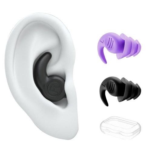 2柔軟シリカゲルノイズ低減ファッション水洗い可能水泳睡眠やライブパフォーマンスに適したシリカゲル..