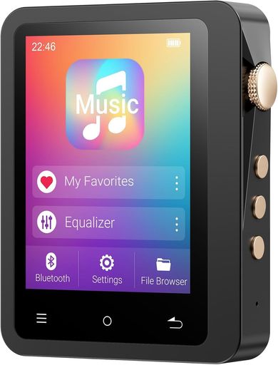 MECHENHIFIMP3プレーヤー128GBmicroSDカード付きBluetooth5.3ハイレゾ音楽プレーヤーHiFiロスレスオー..