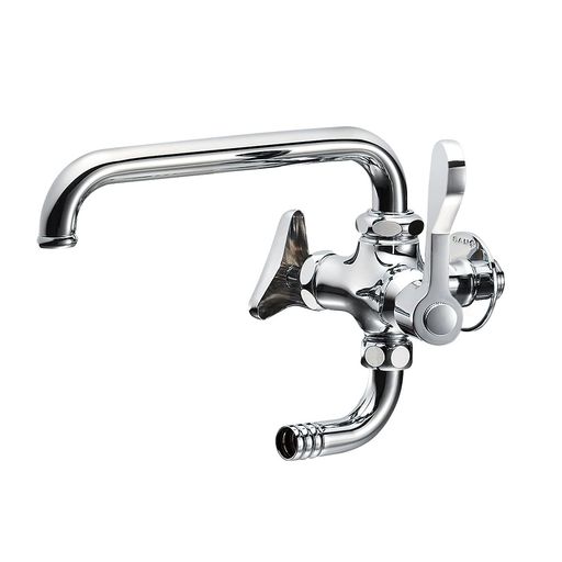 SANEI(サンエイ)厨房用二口水栓レバーハンドル・90度開閉内地・寒冷地共用E2310-13