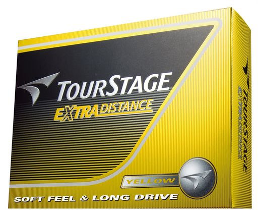 BRIDGESTONE(ブリヂストン) ゴルフボール TOURSTAGE エクストラディスタンス 1ダース(12個入り) イエロー TEYX