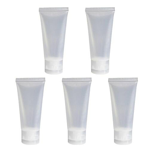 【セット内容】5本入りの50mlボトルセット。 【素材】環境に優しいポリエチレン(PE)素材を使用しており、クリアなカラーです。 【便利なセット】キャップを外し、液体を注ぐだけで使用できます。堅牢で簡便、スペースを節約できるので便利です。 【密封性】螺旋状のキャップを時計回りに締めることで密封します。シールを貼ることもでき、漏れを防ぐことができます。 【多機能】シャンプーやボディソープ、乳液、マッサージオイル、フェイスローションなどの化粧品やシャワーアイテムを詰めるのに適しています。