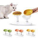 猫犬用食器ペット食器台猫犬用フードボウル水ボウル高さ調整可能な10°傾斜キャットスタンド付きの昇降式猫用食器、室内猫用ダブル猫食事と水飲みボウルセット滑り止めフ...
