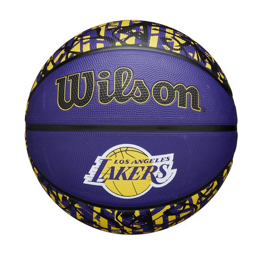 Wilson(ウイルソン)バスケットボールNBATEAMGRAFFITILALAKERS(チームグラフィティロサンゼルスレイカーズ)WZ4024514XB7アウトドア用7号/直径約24.5cm