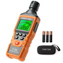 TOPTES CT-300 一酸化炭素検知器、COメーター、音声および視覚アラーム付き、0-5000PPMの高精度、携帯用COガステスター、バックライト付きLC...