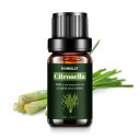 HANOLLY エッセンシャルオイル レモングラス アロマオイル 10ML 精油 天然100% 選べる アロマ 加湿器 ギフト