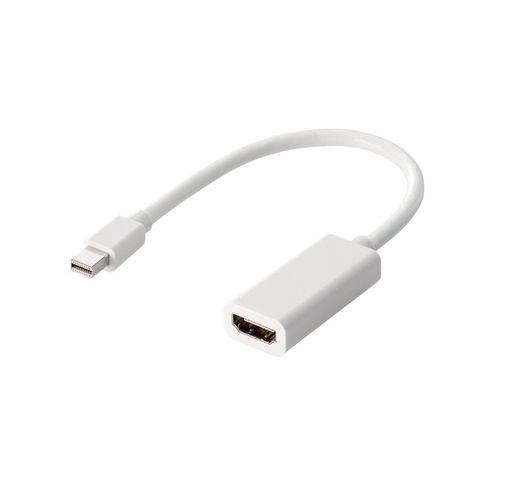 エレコムMiniDisplayPort(オス)-HDMI(オス)変換アダプタ15cmホワイトAD-MDPHDMIWH