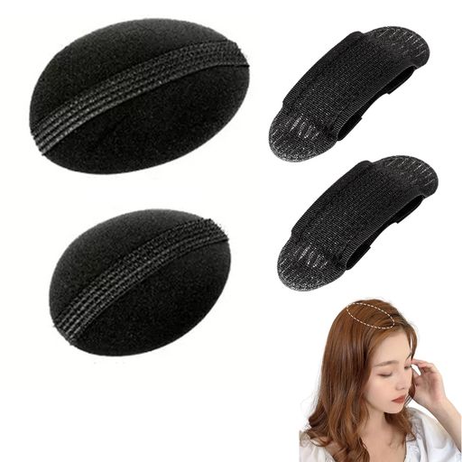 ZHEJIA盛り髪ベース【4ピース】盛り髪クッション女性ボリュームヘアベース髪量増やDIYバンプスタイリン..