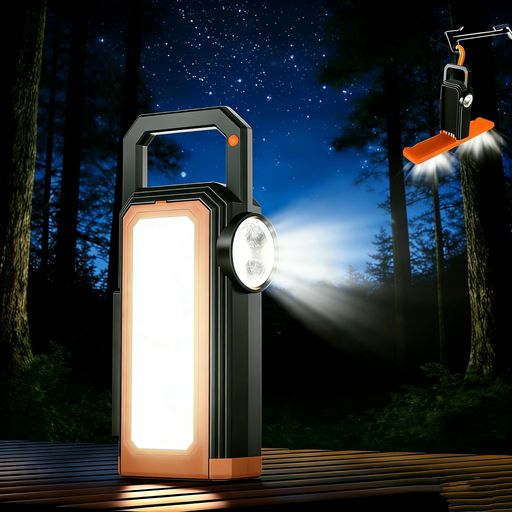 【ソーラー充電式・大容量バッテリー付き】本ソーラー ランタンはUSB充電とソーラー充電のLEDライトで、いつでもどこでも充電できます。(注意:初めて使用する前に、製品を十分に充電してから使用してください。) 【6種類のライトモード】このソーラー ランタンには6種類のライトモードがあり、ボタンを押すと直接操作することができます。6つのモードは、円形ライトが常に点灯し、円形ライトが点滅し、左側パネルが単独で点灯し、右側パネルが単独で点灯し、単独点灯、両方のパネルが同時に強く長く点灯、両方のパネルが同時に弱く長く点灯です。 シーンや使用者の需要に応じて、自由に選択、切り替えが可能です。 【防水性、耐久性抜群]ソーラー ランタンは防水機能があり、どんな角度の水しぶきにも耐えられ、小雨や雪などの天候にも影響を与えずに使用できる。キャンプや夜釣り、災害時など様々なシーンに夜間照明として役立ちます。また、特殊なABS素材は耐衝撃性、耐熱性、耐摩耗性に優れ、悪天候にも耐えられるランタンです。注意:完全防水ではありませんので、水中に入れないでください。