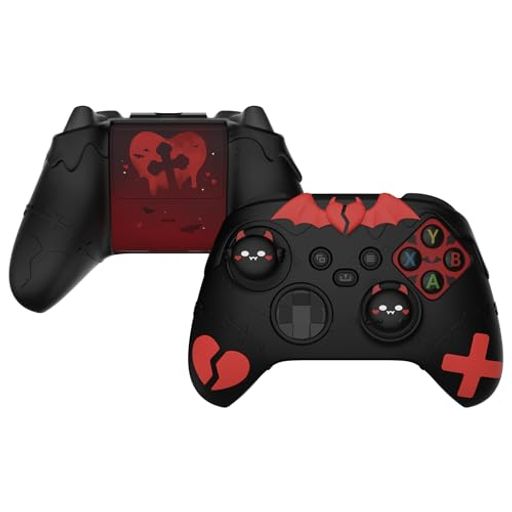 PlayVitalGothicImpSeriesXboxSeriesX&Sコントローラー対応用可愛いシリコンカバー、滑り止めグリップシリコンカバー、Xbox