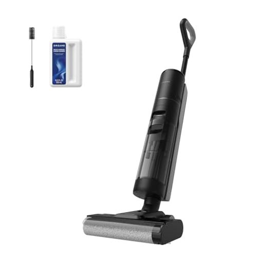 dreame(ドリーミー)H12S水拭き掃除機吸引&水拭き2in1ブラシ自動洗浄と温風乾燥除菌壁際まで届くブラシ..