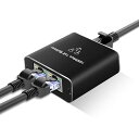 NEWCARELAN分配器1入力2出力高速1000MbpsLANケーブル分岐ネットワーク分配器LANポート増設有線LANハブギガビットLANケーブル二股LANインターネットスプリッターコネクターCat