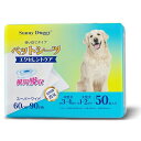 SUNNYDOGGYペットシーツスーパーワイド50枚ペットシート犬おしっこシート猫トイレシート消臭小型犬しつけるシーツうさぎ犬用シート90*60cm