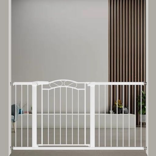 Mornyrayベビーゲートベビーフェンス突っ張り式オートクローズ機能ペットゲートセーフティー安全ゲート..
