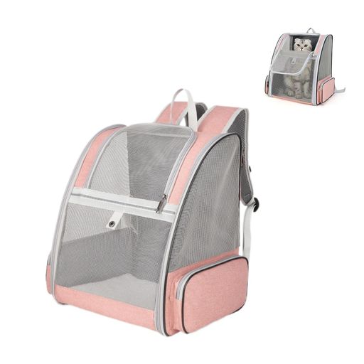 Outop猫きゃりーバッグリュック猫バック小型犬ペットキャリーバッグメッシュ窓で通気性キャリーペット..