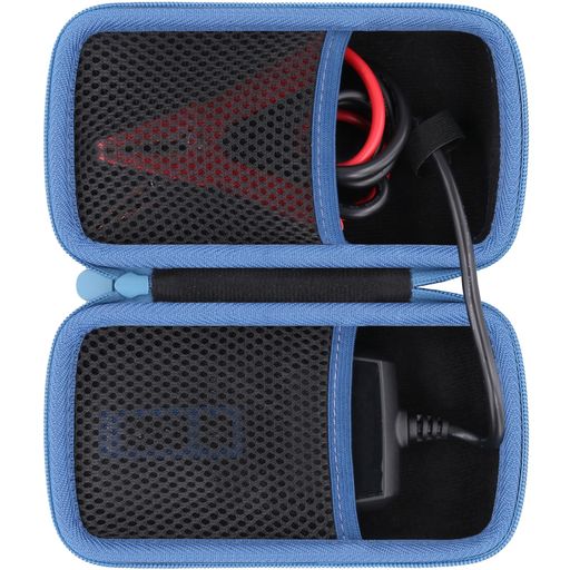 (ケースのみ)TOPDON BT100 車用バッテリーテスター 12V バッテリーチェッカー バッテリー診断機 battery tester専用収納ケース,ブラック-Khanka