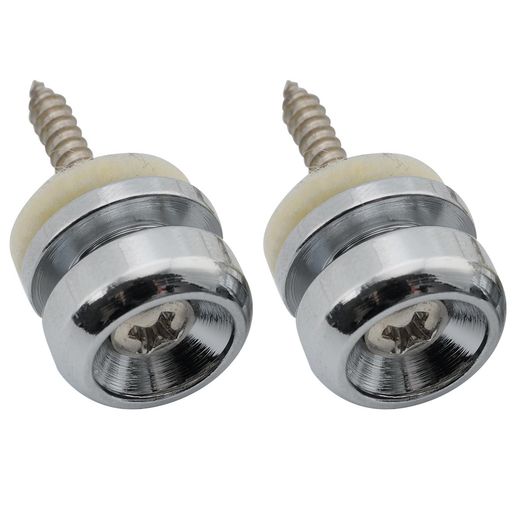 アコースティックギター、クラシックギター、エレキギター、ウクレレに最適です。 外径:14mm、高さ:10mm、取り付けネジ穴径:5.2mm スチール製で、安定性と耐久性に優れ、見た目も美しく、路上での生活にも十分耐えうるタフな製品です。 取り付けが簡単で、使い勝手が良い パッケージ内容:2個ストラップピン、フェルトワッシャー、取り付けネジ