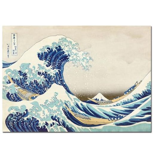 Rakuten - Lanzeyo ダイヤモンドアート キット 40x30cm 5D 全面貼り付け 富岳三十六景 神奈川沖浪裏 浮世絵 和風 モザイクアート DIY 手芸 壁飾り インテリア 初心者 大人向け ストレス解消 癒し ギフト プ…