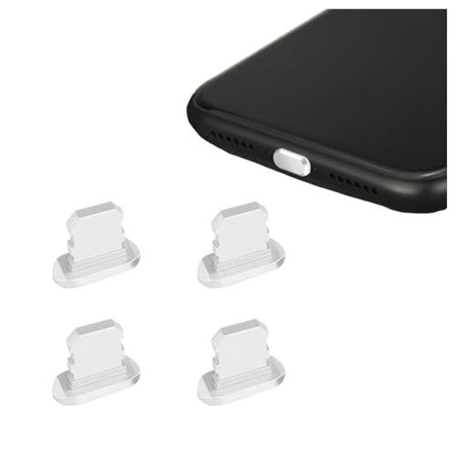 アルミニウム製ライトニング保護キャップi-Padmini/i-phone5-13対応Lightning充電口保護キャップ差込口イヤフォンジャックカバーコネクタダストプラグ超耐久紛失防止4個入り(シルバー) アルミニウム製ライトニング保護キャップi-Padmini/i-phone5-13対応Lightning充電口保護キャップ差込口イヤフォンジャックカバーコネクタダストプラグ超耐久紛失防止4個入り(シルバー)