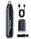 鼻毛カッターメンズ小型電動鼻毛切りレディースエチケットカッターLCD画面1台多役眉毛耳毛切り男性水洗い可能電動シェーバーはな毛カッター低騒音IPX7防水Type...