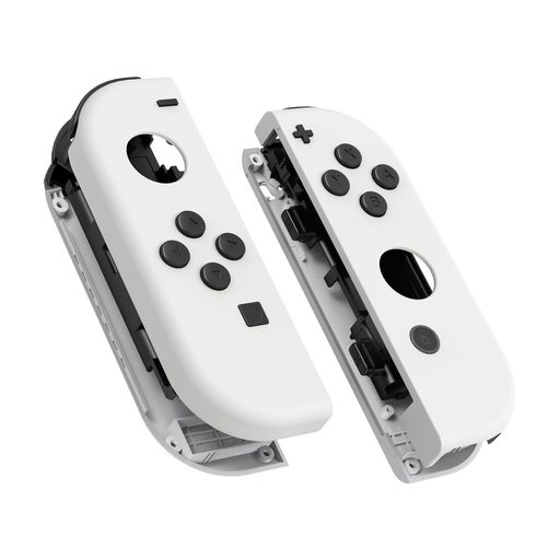EXTREMERATEジョイコンSWITCHとSWITCH有機ELに対応用ハンドヘルドコントローラーハウジングケース、スイッチジョイコンに対応用交換シェルフルセットボタン付き、ジョイコンに対応用DIY交換ケース(ジョイコン