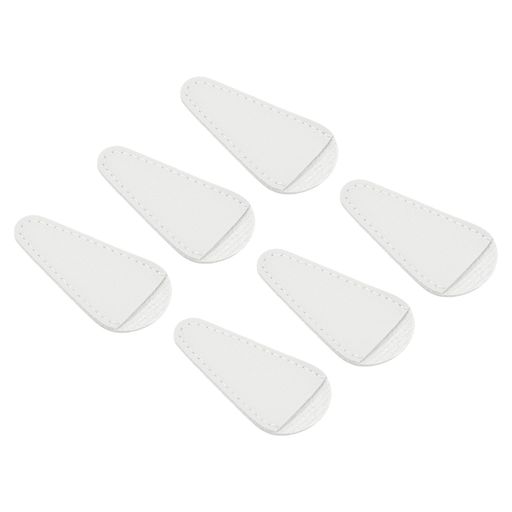 PATIKIL2.9”x1.5”PUレザー製ハサミカバー6個セットハサミカバー保護ポーチ眉毛整え美容ツール保護ホワ..