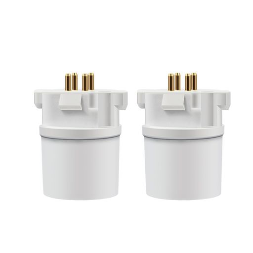 DiCUNO口金変換アダプター変換ソケットGX10q右向き矢印E26(GX10q-1/-2/-3/-4対応)2個入