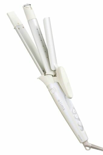 テスコム(TESCOM)ヘアアイロンコテ26mmストレート/カール2wayマイナスイオン【モイストキープモード搭載】海外対応温度調整/ロック/メモリー自動OFF開閉ロックラク抜きプラグシェルホワイ…