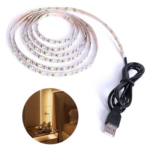 PAVIKELEDテープライトUSB対応1mLEDテープイルミネーションライト水槽usbテープライト寝室/結婚/誕生日..