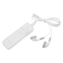 ミニ MP3 プレーヤー ポータブル MP3 プレーヤー 携帯音楽プレーヤー 音楽プレーヤー USBダイレクトプレーヤー語学学習 音楽再生 イヤホン付き 最大64GB 耐腐食性 省エネ 操作簡単 バス (白) その1