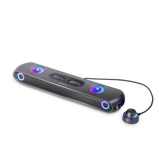 OXSThunderProゲーミングサウンドバー、5.1.2DolbyAtmos、Bluetoothマルチデバイス接続、内蔵サブウーファー、3つのプロゲーマー向けモード、洗練されたデザイン、PC、ゲーム機用 OXSThunderProゲーミングサウンドバー、5.1.2DolbyAtmos、Bluetoothマルチデバイス接続、内蔵サブウーファー、3つのプロゲーマー向けモード、洗練されたデザイン、PC、ゲーム機用